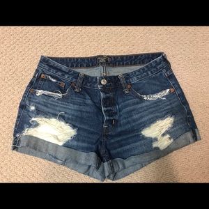 Abercrombie & Fitch Boyfriend Denim Shorts